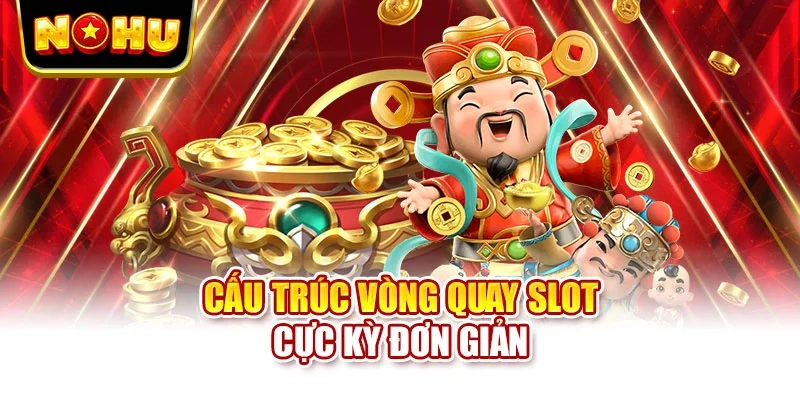 Cấu trúc vòng quay slot cực kỳ đơn giản